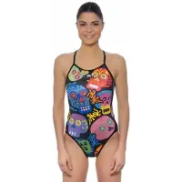 Turbo Halloween Skulls Swimsuit Multicolore L Femme