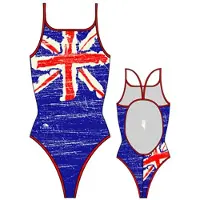 Turbo Gb 2014 Swimsuit Bleu 3-4 Years Fille