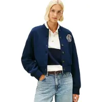 Tommy Hilfiger Ww0ww47847 Bomber Jacket Bleu S Femme