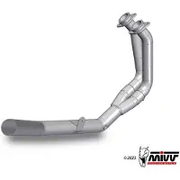 MIVV Honda Xl750 Transalp 2023-24 Catalytic Suppressor Argenté