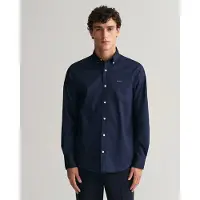 Gant pour homme. 3000300 Pinpoint Oxford Shirt Regular Fit navy (4XL), Casuel, Coton, Manche longue, Marine