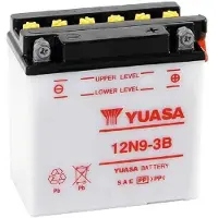 Yuasa 12n9-3b-dc Agm Battery Clair
