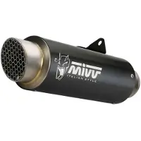 MIVV Gp Pro Kawasaki Z900 2025 Homologated Slip On Muffler Argenté Homologated