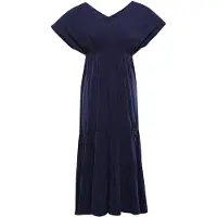 Alpine Pro Graana Short Sleeve Dress Bleu XS Femme