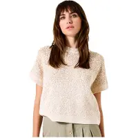 Garcia femme Pull, L, Blanche