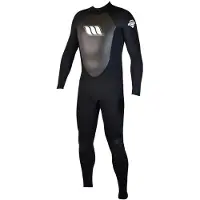 West Enforcer Gbs 5/4/3 Mm Long Sleeve Back Zip Neoprene Suit Noir XS Homme