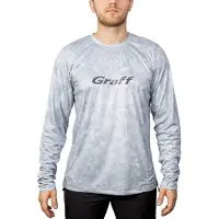 Graff Upf50 961 Cl-12 Uv Long Sleeve T-shirt Gris M Homme