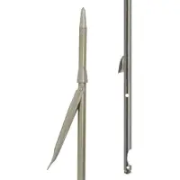Spetton Tq Shark Fins 7 Mm Spearshaft Argenté 170 cm