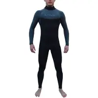 Kynay Surf Ultra Stretch 4/3 Mm Long Sleeve Chest Zip Neoprene Suit Noir XL Homme