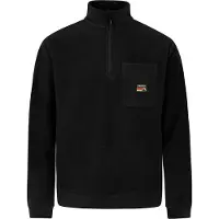 Protest Paxton Half Zip Fleece Noir L Homme
