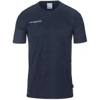 Uhlsport Division 28 Short Sleeve T-shirt Bleu 3XL Homme
