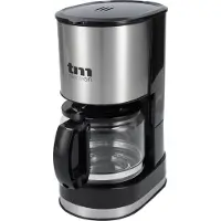 TM Electron TMPCF007 cafetière électrique de drip, 600W de puissance, de carafe 0,6L pour 6 tasses et filtre amovible