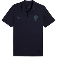 Puma Portugal Football Essentials Short Sleeve Polo Bleu S Homme