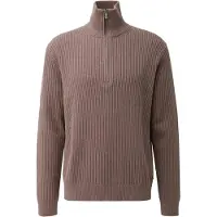 QS Pull-over brun foncé