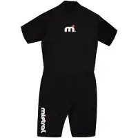 Mistral Lake 2 Mm Short Sleeve Back Zip Shorty Noir XL Homme