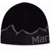 Marmot Mountainscape Wool Beanie Noir