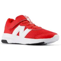 New Balance unisex pour enfant. PT578V1 578v1 Bungee Lace Shoes red (30), Rouge, Plat, Lacets, Velcro, Casuel, Sport, Multisport, mode enfan