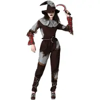 Atosa Terrifying Scarecrows Costume Rouge XL Enfants