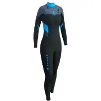 Seland Combinaison En Néoprène à Manches Longues Et Fermeture éclair Sur La Poitrine Pour Femme Artic Ii 4.3 Mm