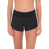 Hurley Solid Soft Waist 2.5´´ Swimming Shorts Noir XS Femme