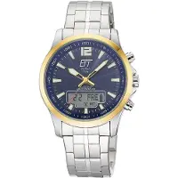 ETT Eco Tech Time Eco Tech Time Professional World Timer EGA-11717-31M Montre radiopilotée pour homme