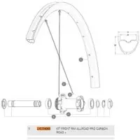 Mavic Jante Avant Allroad Pro Carbon Road+