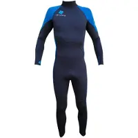 Seland Somo 3.2 Mm Long Sleeve Back Zip Neoprene Suit Noir M Homme