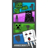 Minecraft Adventure Time Badetuch, Strandtuch 70x140cm (140 x 70 cm)