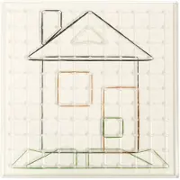 Miniland Set 6 Geops Transparent 23 Cm Multicolore Enfants