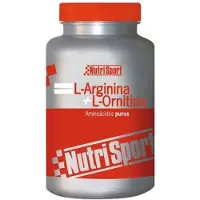 Nutrisport L-ornithine Arginine Neutral Flavour 100 Units Multicolore