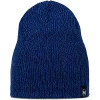 Buff Knitted & Full Fleece Beanie Bleu