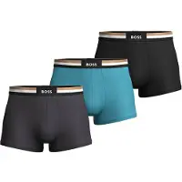 BOSS Motion Trunk Boxers 3 Units Bleu,Noir L Homme