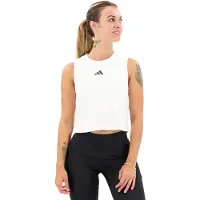Adidas Aeroready Pro Sleeveless T-shirt Blanc L Femme