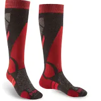 Bridgedale Lightweight Merino Performance Long Socks Rouge EU 40-43 Homme
