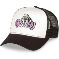 Grimey Bloodsucker Trucker Cap Blanc U
