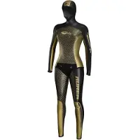 C4 Freediving Combinaison De Plongée Pour Femme Aurea 2 Mm Back Zip