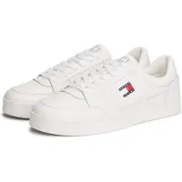 Tommy Hilfiger Baskets basses 'THE GREENWICH NEW ESS' écru / bleu marine / rouge foncé