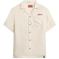 Superdry Merchant Suika Short Sleeve Shirt Beige 3XL Homme