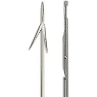 Imersion Tahitian Two Barbs 200 Milled Heel 7 Mm Spearshaft Argenté 115 cm