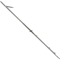 Pathos Tahitian Ow Single Barb Large Spearshaft 7.0 Mm Argenté 165 cm