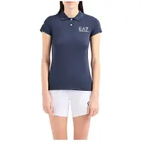 EA7 pour femme. 8NTF70_TJEMZ Polo Sport Ventus7 navy (3XL), Multisport, Polyamide, Manche courte, Marine