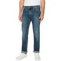 Pepe Jeans pour homme. PM207393HW6 Jeans Straight blue (28/32), Bleu, Casuel, Coton, Denim, Durable