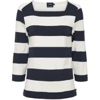 Sea Ranch Piper U Neck 3/4 Sleeve T-shirt Bleu L Femme