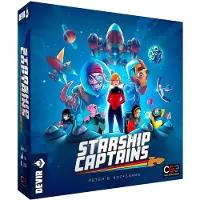 Devir Starship Captains Board Game Doré Enfants