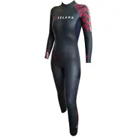 Seland Triathlon Woman Long Sleeve Neoprene Wetsuit Noir M Femme