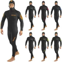 Seac Sub Liberty 7 Mm Diving Wetsuit Noir S Homme