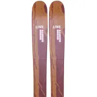 Line Bacon Shorty Junior Alpine Skis Pack Marron 145 Enfants