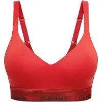 Calvin Klein Lv00qf8555 Bralette Bra Rouge L Femme