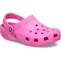 Crocs Sabots Cls Watercolor Marbled Clog hommes - Rose - 43 / 44