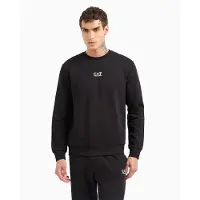 Emporio Armani pour homme. 8NPM34_PJVTZ Sweat à manches longues noir (4XL), Casuel, Sport, Coton, Multisport